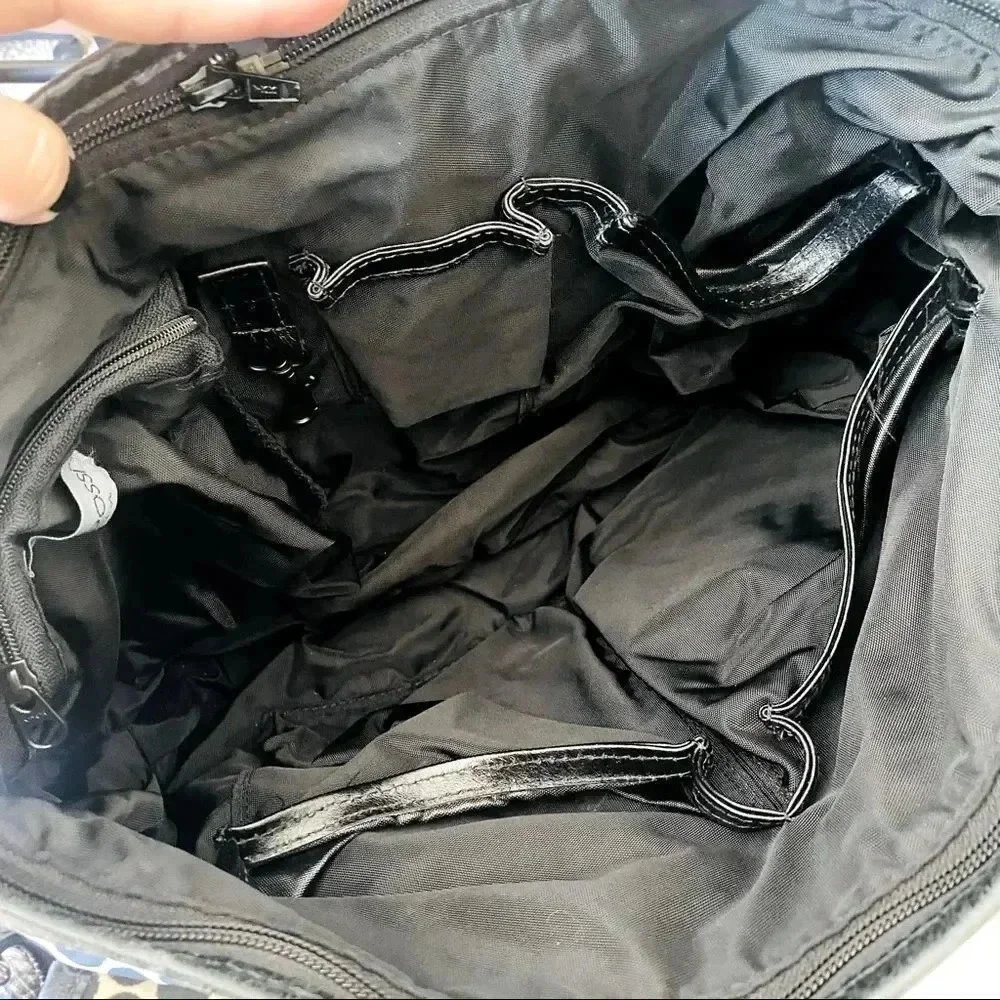 Mia Bossi Black Reese Diaper Bag